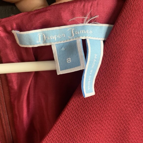 Draper James Pink Bell Sleeve Structured Dress Bell Sleeves Size 6 - Picture 2 of 9